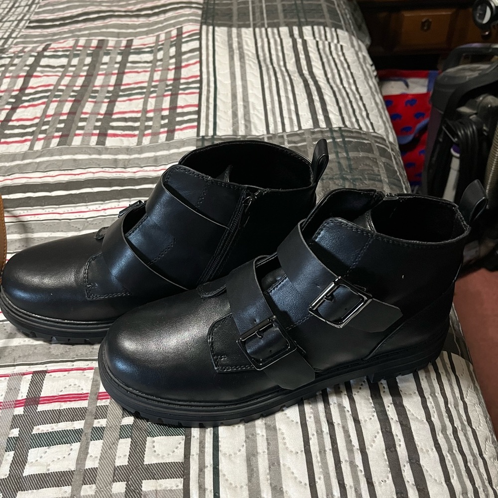 black boots by SO